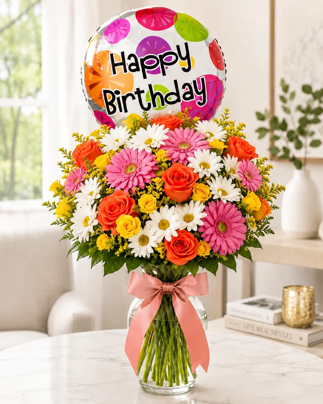 Gerbera Birthday Bouquet 4