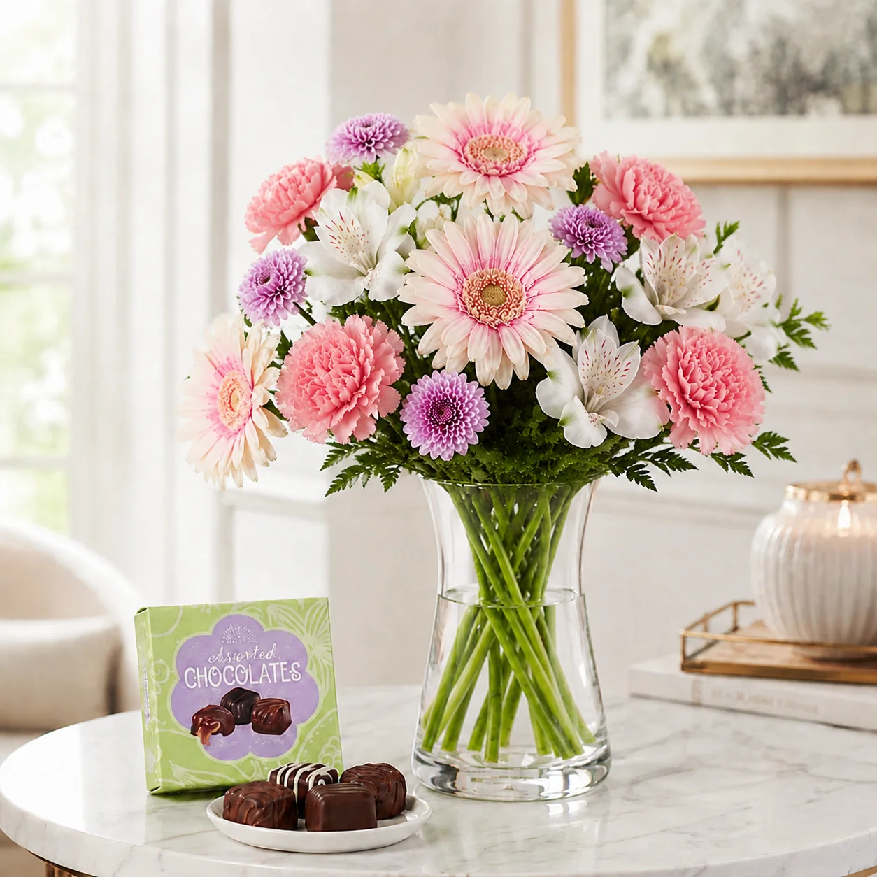 ProGiftNet.com® Sweetness Bouquet with Chocolates 2