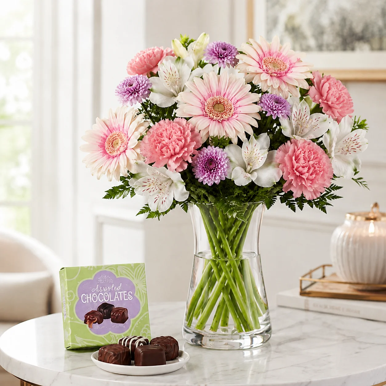 ProGiftNet.com® Sweetness Bouquet with Chocolates 5
