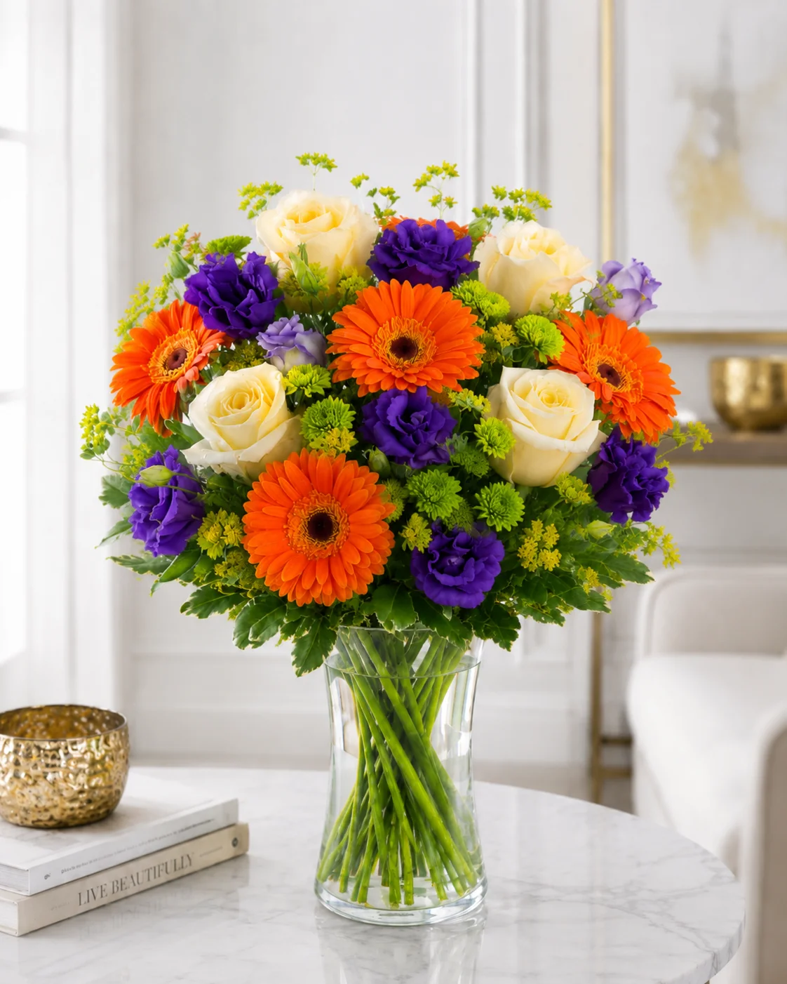 Gerbera Spring Bouquet view 4