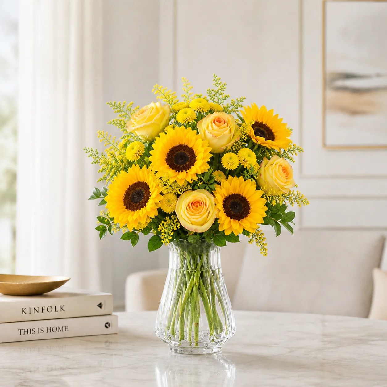 Sunflowers and Lots of Yellow Bouquet 2