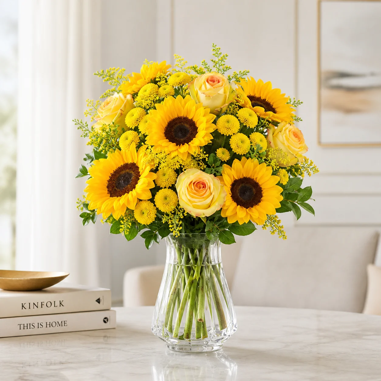 Sunflowers and Lots of Yellow Bouquet 3