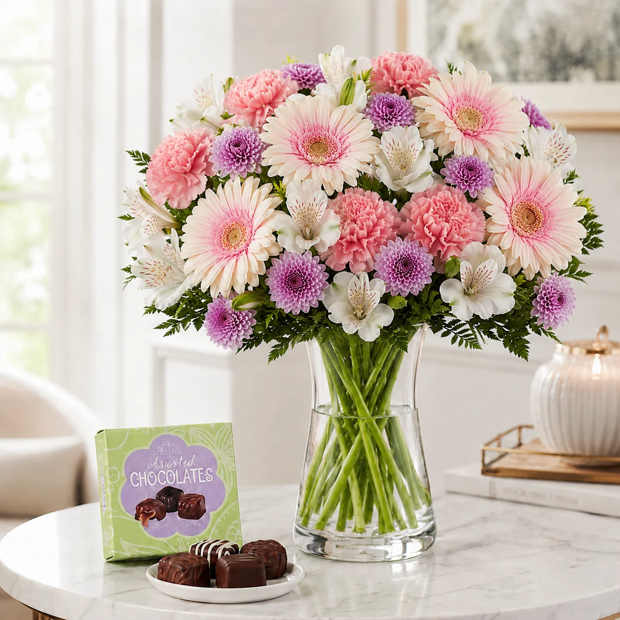 ProGiftNet.com® Sweetness Bouquet with Chocolates 4