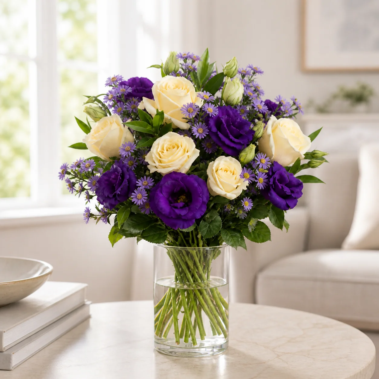 Purple Elegance Arrangement