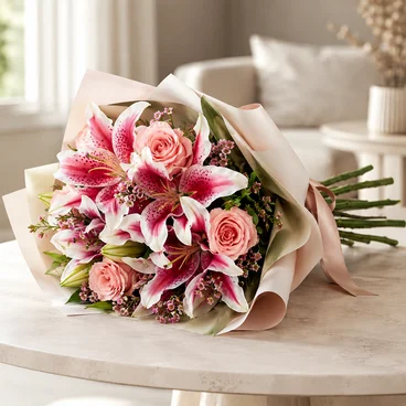 Enviar ProGiftNet.com® Bouquet de 24 Rosas en Colores Mixtos a